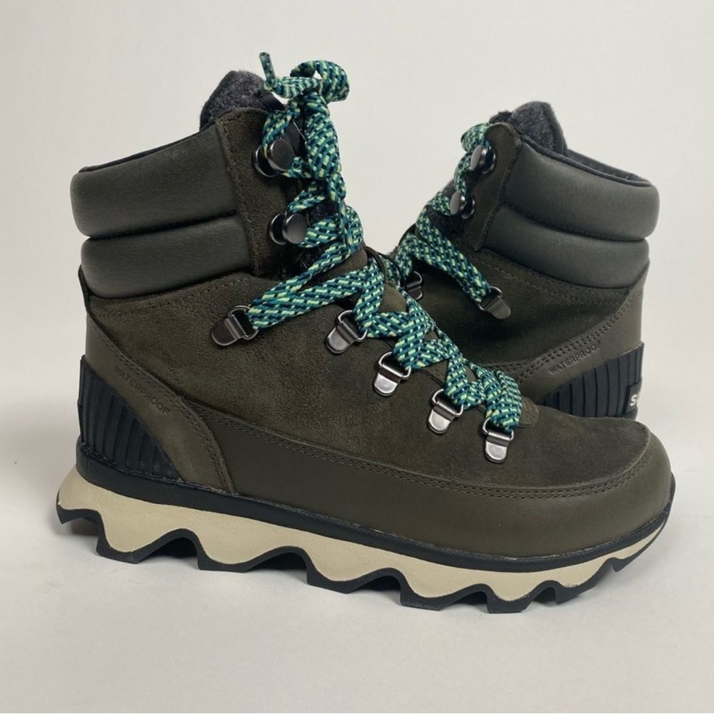 Sorel Kinetic Conquest Hiking Boots Alpine Tundra Quarry 7.5